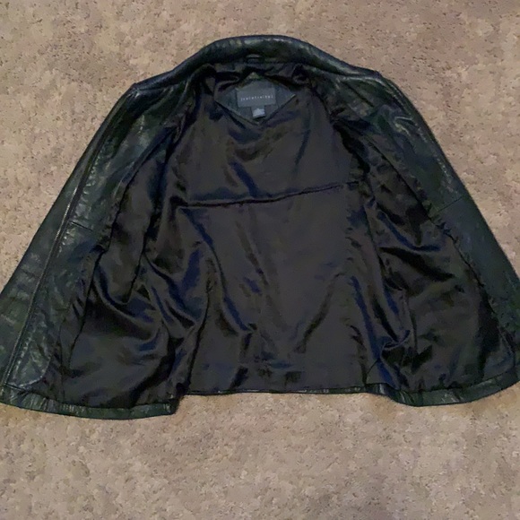 Relativity Black Leather Jacket - Picture 10 of 11